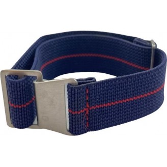 Nylon Military Strap Navy Red